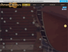 Tablet Screenshot of cochranguitars.com